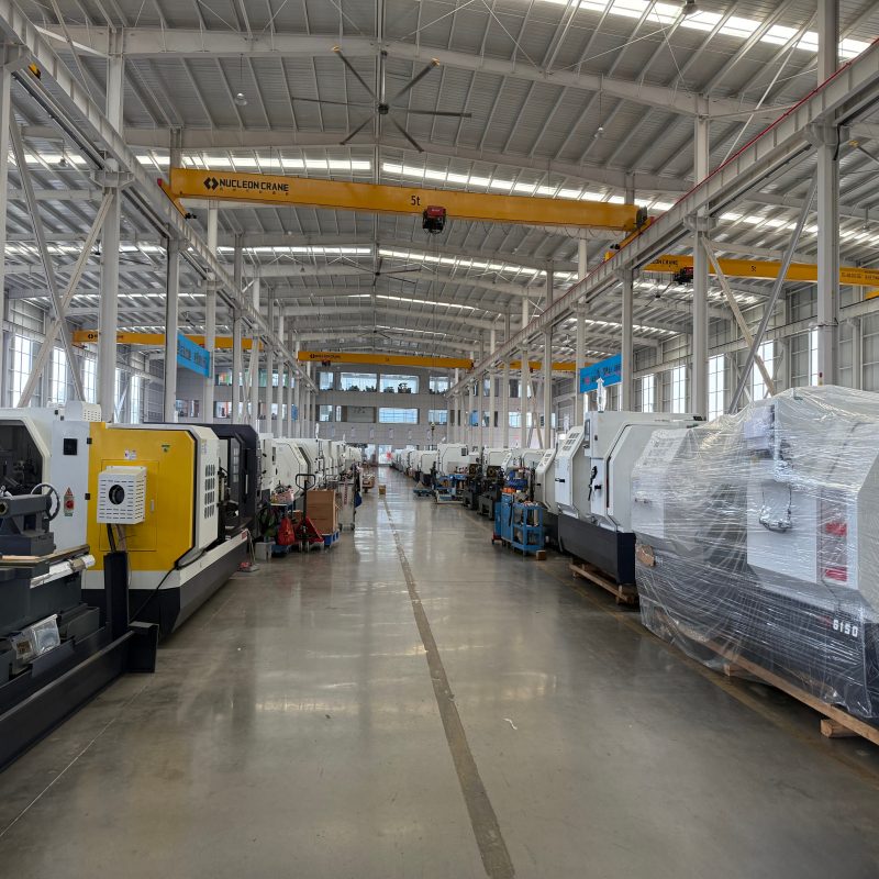 ready to ship CNC lathe
